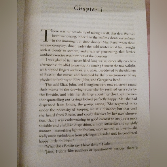 Jane Eyre Decorative Hardcover — Green & Rose Foil Design - Picture 9 of 16